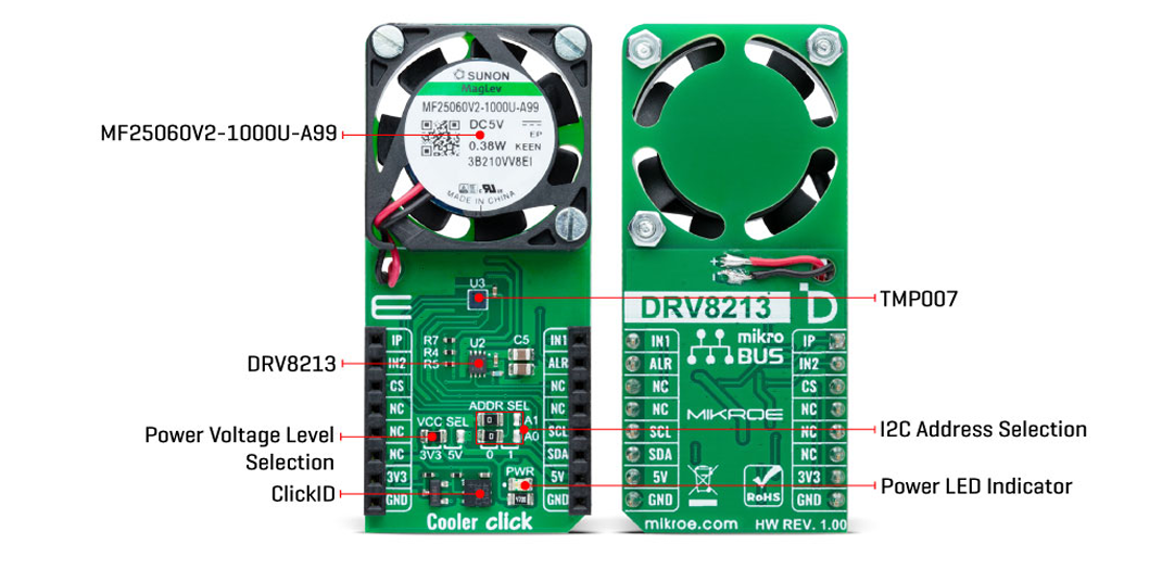 Mikroe MIKROE-6068 Cooler Click